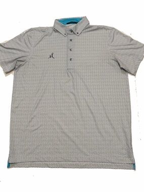 M / greyson polo shirt